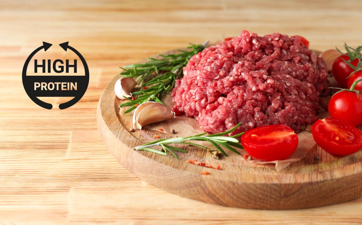 How Much Protein Is In A Pound Of Ground Beef?