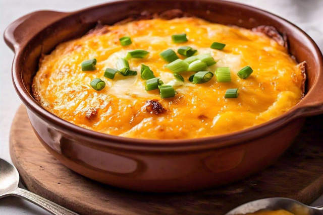 Baked Instant Egg & Cheese 